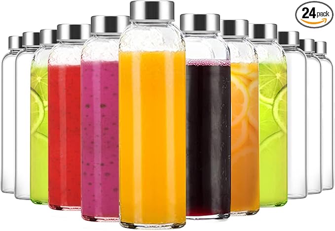 Luxfuel Clear Glass Bottles by Luxfuel