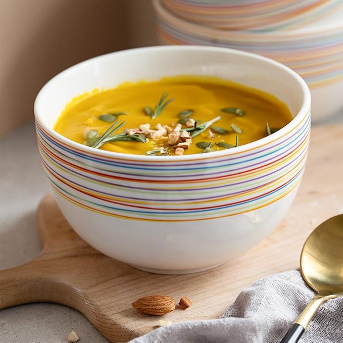 DOWAN 5.8" Deep Soup Bowls & Cereal Bowls - Image 6