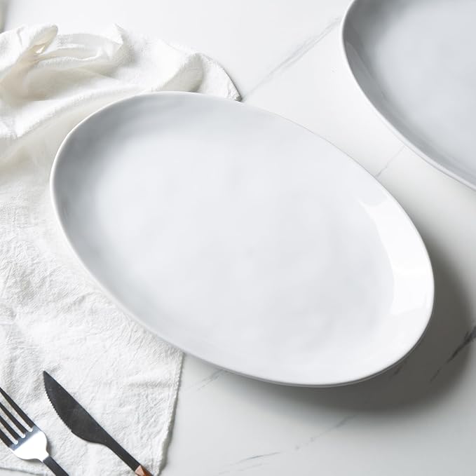 Ceramic Serving Platters, Dinner Plates - Image 3