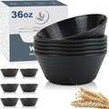 Wheat Straw Bowl Sets, Microwave and Dishwasher Safe Bowls, Soup Bowl Sets BPA by WROVA