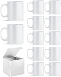 ABBSH Sublimation Mugs, Sublimation White Coffee Mugs Tazas Para Sublimacion by ABBSH