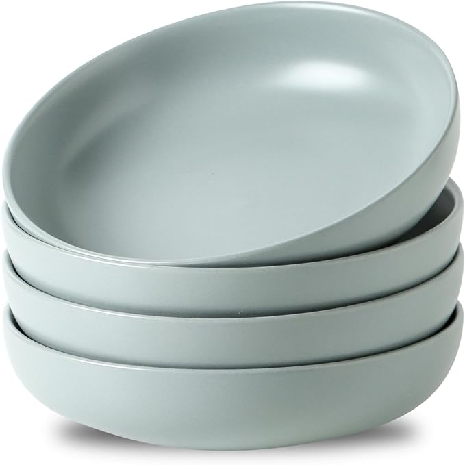 Pasta Bowl, 34oz Bowl Plate, Dinner Bowls, Ceramic Salad Bowl by Tikooere