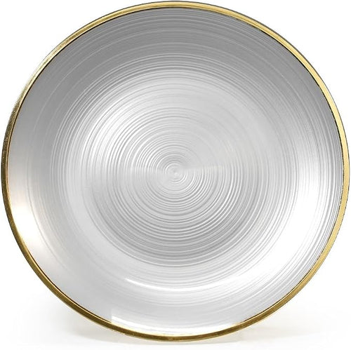 " OCCASIONS " 320pcs set-Wedding Party Disposable Plastic Plate Set -40 x 10'' - Image 2