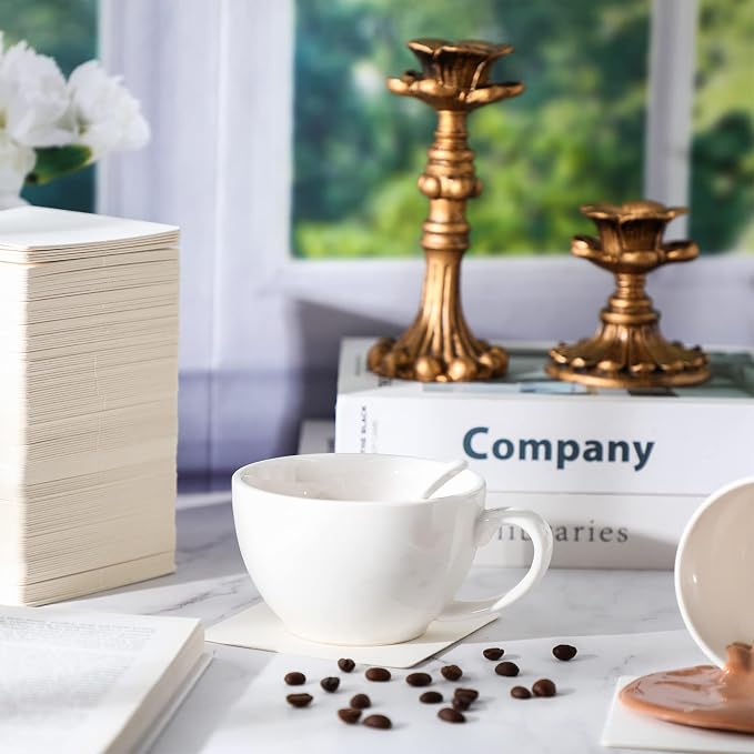 TaoBary 800 Pcs Disposable Paper Bar Coasters Bulk, 4 Inch Cardboard Coasters - Image 7