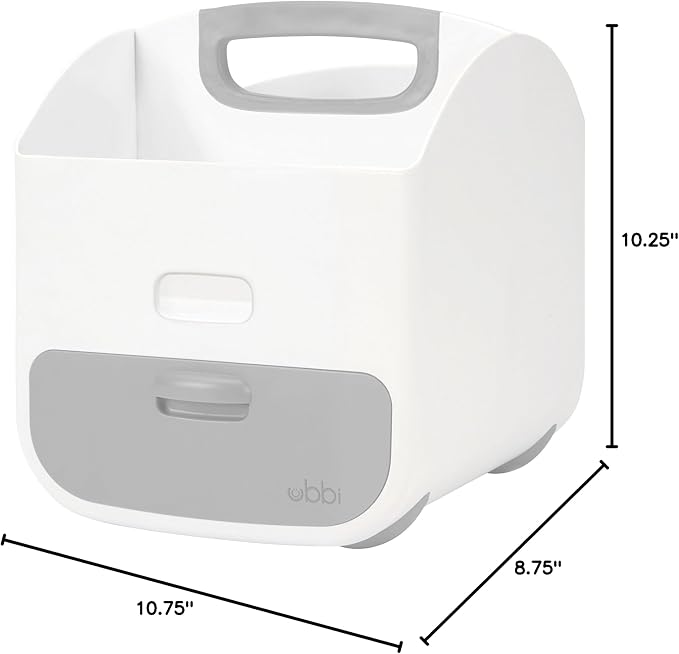 Ubbi Portable Diaper Caddy & Changing Mat, Diaper Storage, Caddy Organizer - Image 13