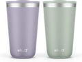 Ello 16oz Stainless Steel Stacking Cups by Ello