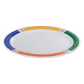 G.E.T. OP-120-AV Melamine Oval Serving Platter / Dinner Plate, Diamond by Unknown