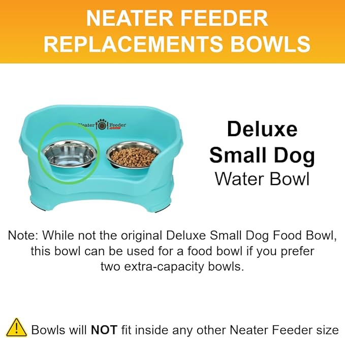 Neater Pet Brands 2.2 Cup Stainless Steel Dog Bowls, Dog Food Bowl & Water Bowl - Image 4