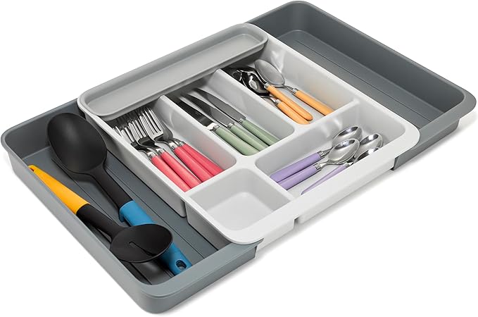 Joseph Joseph DrawerStore Expanding Flatware Cutlery Organizer, Expandable by Unknown