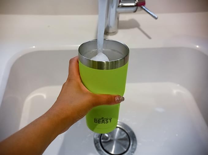 Beast 20 oz Tumbler Stainless Steel Vacuum Insulated Coffee Ice Cup Double Wall - Image 4