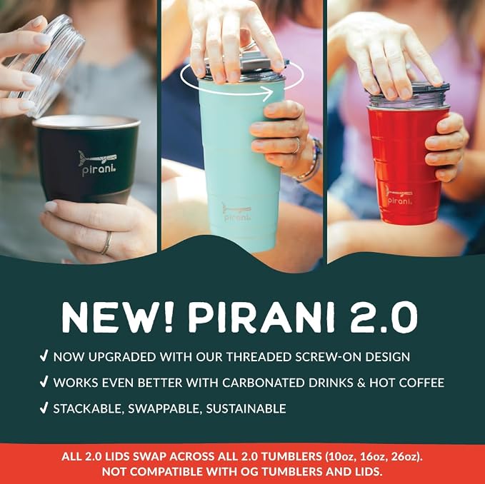 Pirani 16oz Insulated Stackable Tumbler - Image 3
