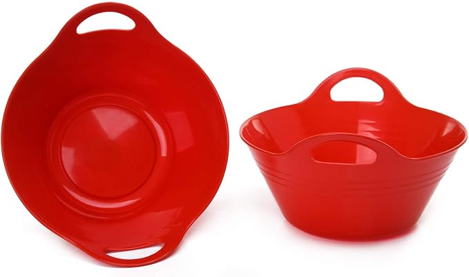 Mintra Home Plastic Bowls with Handles by Mintra