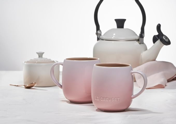 Le Creuset Stoneware Set of 4 Heritage Mugs, 13 oz. each - Image 7