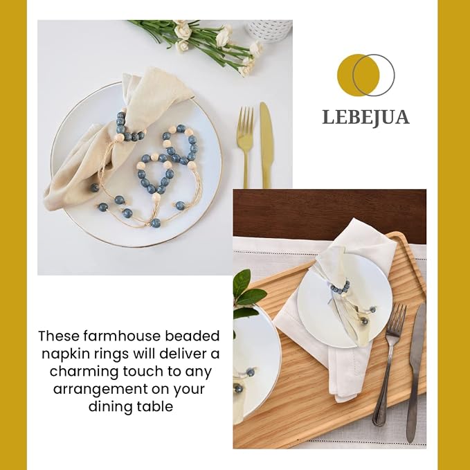 Napkin Rings Set of 6 - Image 3