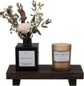 Wood Bathroom Tray Farmhouse Decor Kitchen Soap Holder 8.7"x3.6" Dark Brown | by zoocatia