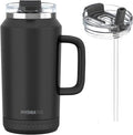 Hydraful 64 oz Tumbler with Handle and Straw by Hydraful