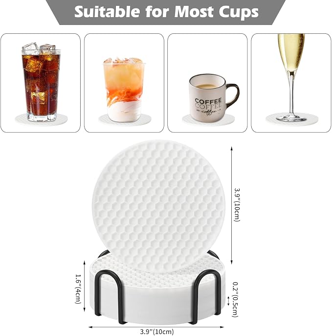 TWTLi Silicone Coasters Set of 6 - Image 5