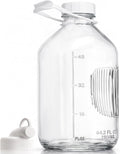 CUCUMI 1 Pack 64 Oz Glass Milk Bottle by CUCUMI
