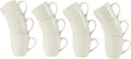 Gibson Home Great Essentials 12 Ounce Porcelain Coffee Mugs by GibsonHomewares