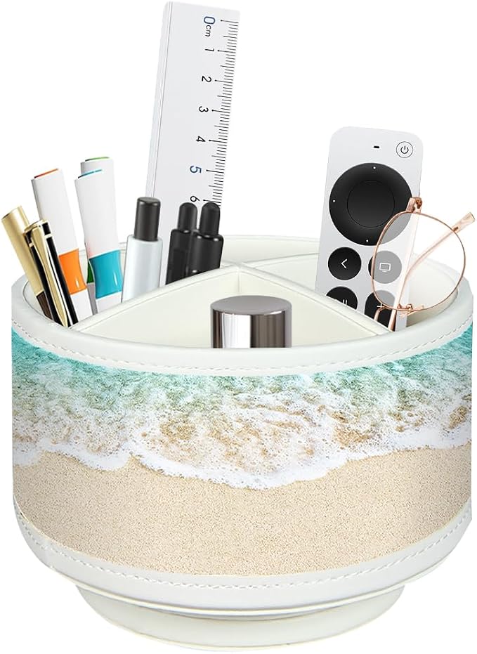 BIBELUN TV Remote Control Holder 360 Swivel Pen Holder Art Supply Organizer | by BIBELUN