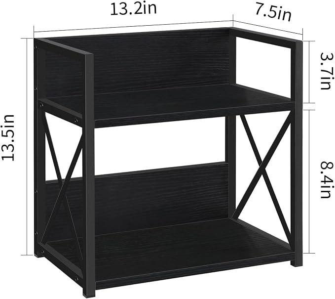YINMIT Countertop Shelf Organizer, Coffee Bar Accessories, Spice Rack, Coffee - Image 3