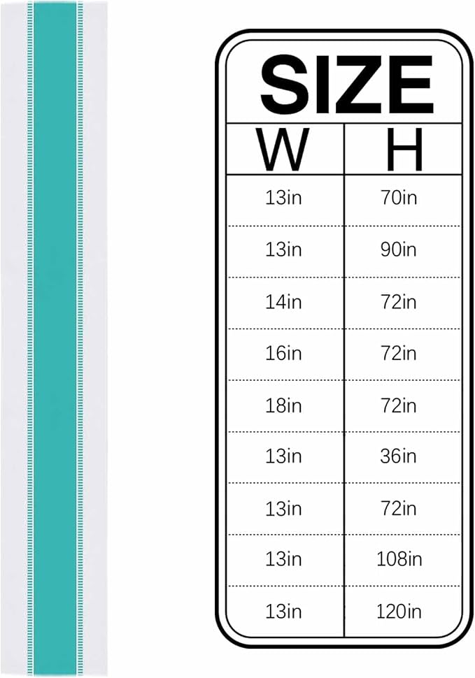 72 inches Long Teal Table Runners, Modern Stripes Table Runner Farmhouse - Image 6