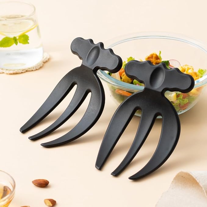 Salad Hands 2 Pack Plastic Salad Mixer Salad Servers Salad Claw - Image 9