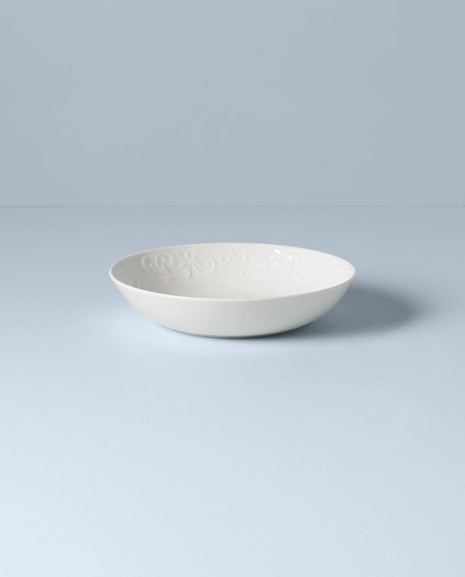 Lenox 895726 Opal Innocence Carved Pasta Bowls, Service - Image 3