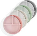 9 Inch 4PCS Divided Plates by greenandlife