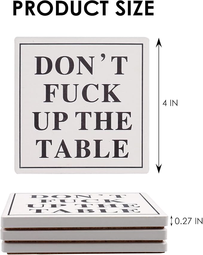 Ceramic Coasters Absorbent for Drinks, Coaster - Image 6
