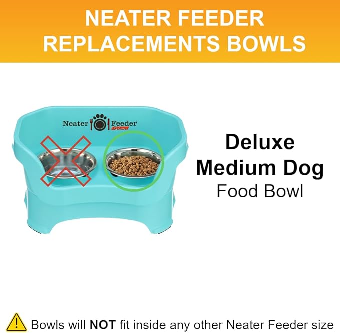 Neater Pet Brands 3.5 Cup Stainless Steel Dog Bowls, Dog Food Bowl & Water Bowl - Image 4