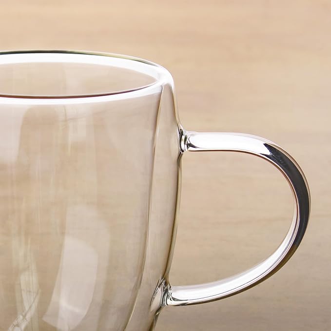 HillSpring 12oz Double Walled Glass Mug - Image 5