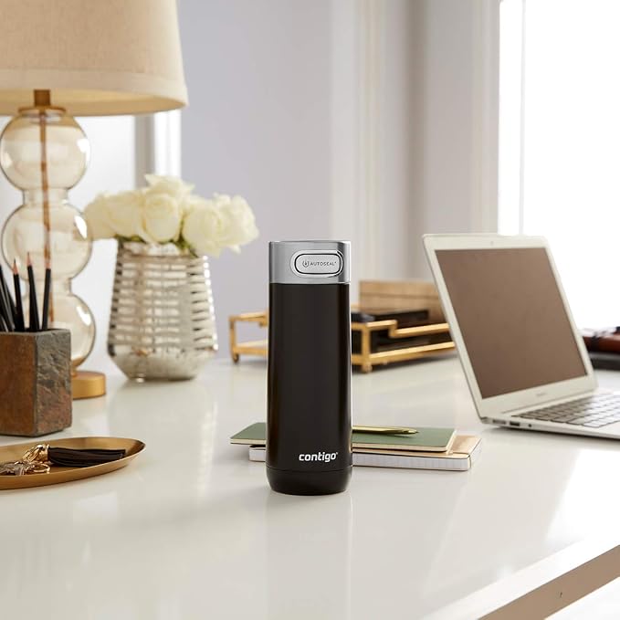 Contigo Luxe Vacuum-Insulated Stainless Steel Thermal Travel Mug 16 Ounces - Image 7
