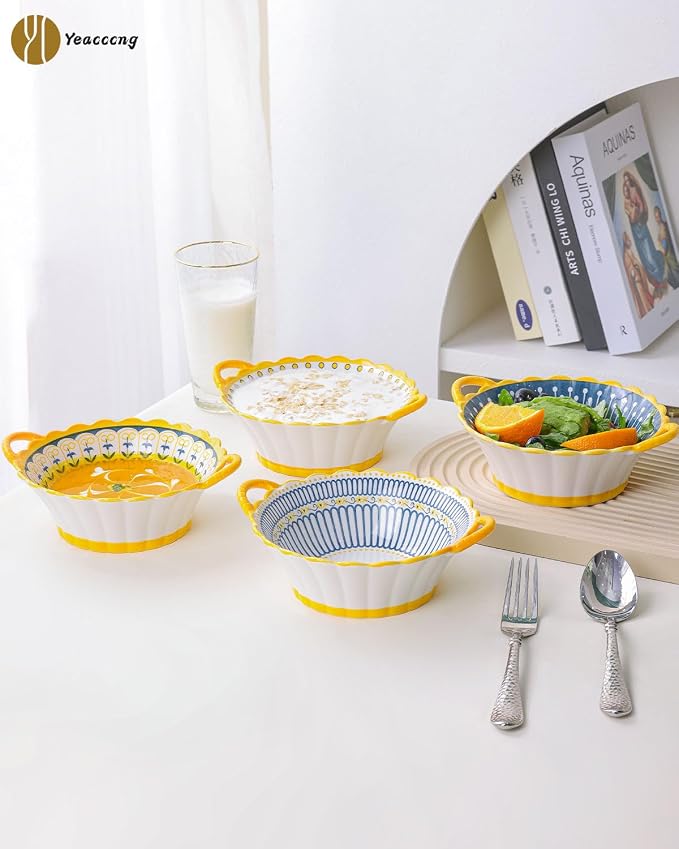 Yeacccng Bohemian Soup Bowls - Image 4