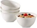 Soup Bowls, 40 Ounce Deep Ceramic Bowl Sets by JINGUS