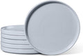 E-far Dinner Plates Set of 6, 10.5 Inch Stoneware Dinner Plate, Chip & Scratch by E-far