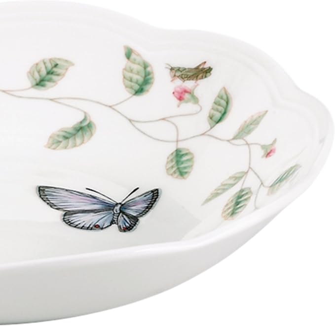 Lenox Butterfly Meadow Porcelain Pasta Bowl Set - Image 3