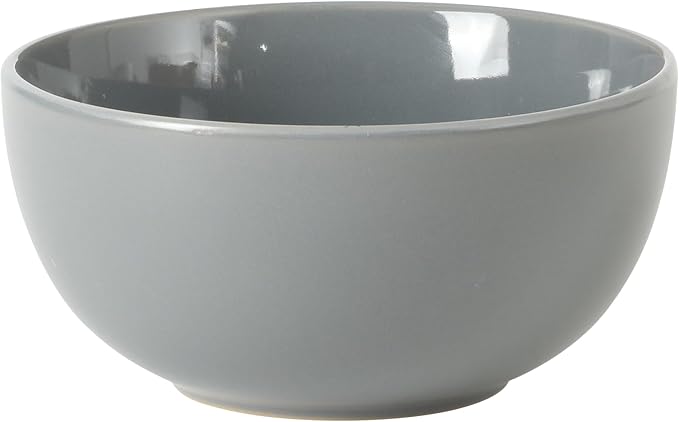 Gibson Home Rockaway 12 Piece Plates and Bowls Matte Outside/Shiny Inside Glaze - Image 2