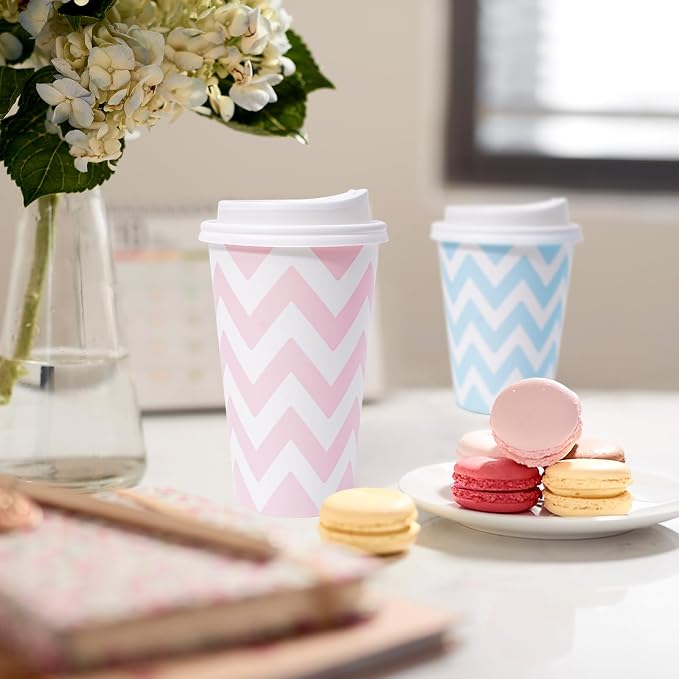 Tamone 100 PACK 20OZ Pink Coffee Cups - Image 5