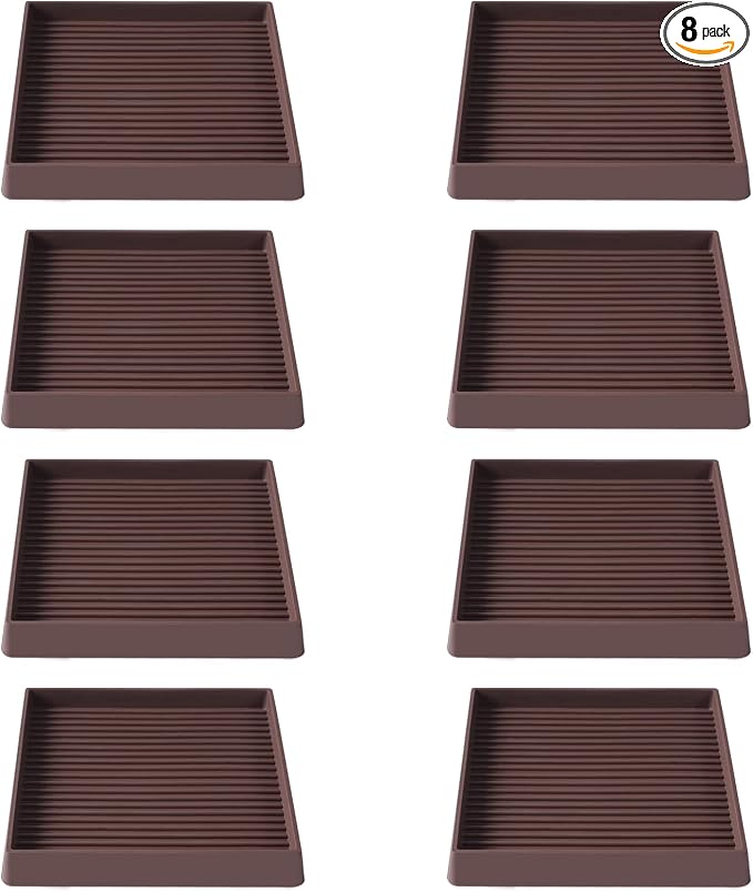 Jayen Non Slip Furniture Caster Cups Coasters Pads by Jayen