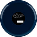 Dark Blue Plastic Party Plates Edge Collection Premium heavyweight Elegant by PLASTICPRO