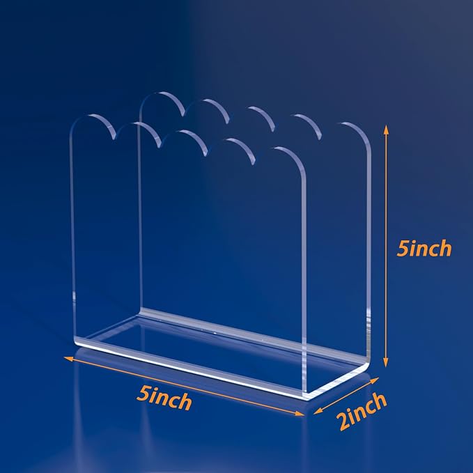 SILUT 2 Pack Clear Napkin Holder - Image 7