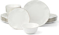 Lenox Blue Bay White Porcelain 18-Piece Dinnerware Set by Lenox