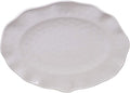 Perlette Cream Oval Platter 18" x 13.5" by CERTIFIEDINTERNATIONAL