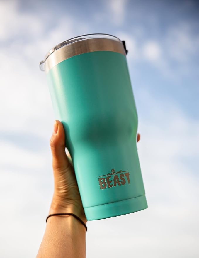 Beast 20 oz Tumbler Stainless Steel Vacuum Insulated Coffee Ice Cup Double Wall - Image 8