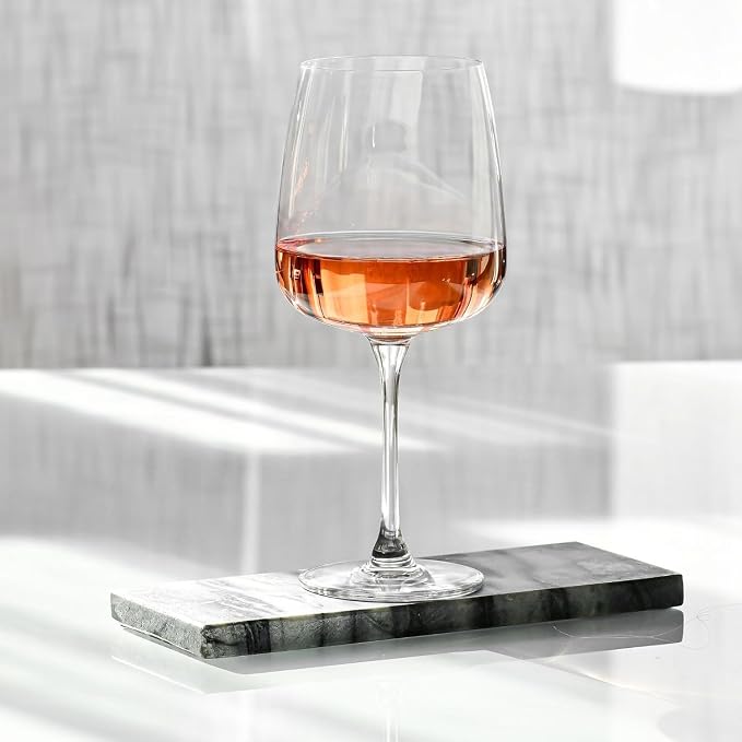 Krosno Large White Wine Glasses, 16.2 oz, Modern Collection, Premium - Image 5