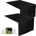 1 Pcs Black Sublimation Table Runners Blanks 36 x 72 Inch Polyester Table by Breling