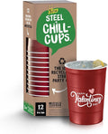 Steel Chill Cups 16 oz. Reusable Party Cups, Valentine's Day, 100% recyclable by SteelChillCups