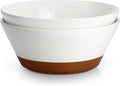 MALACASA Serving Bowls, 105oz Large Salad Bowls by MALACASA