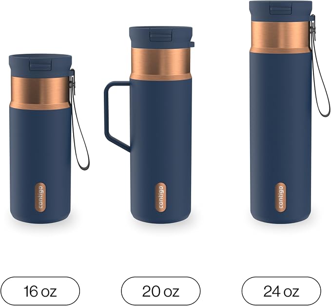 Contigo SnapSeal 24 oz Stainless Steel Vacuum-Insulated Water Bottle - Image 7